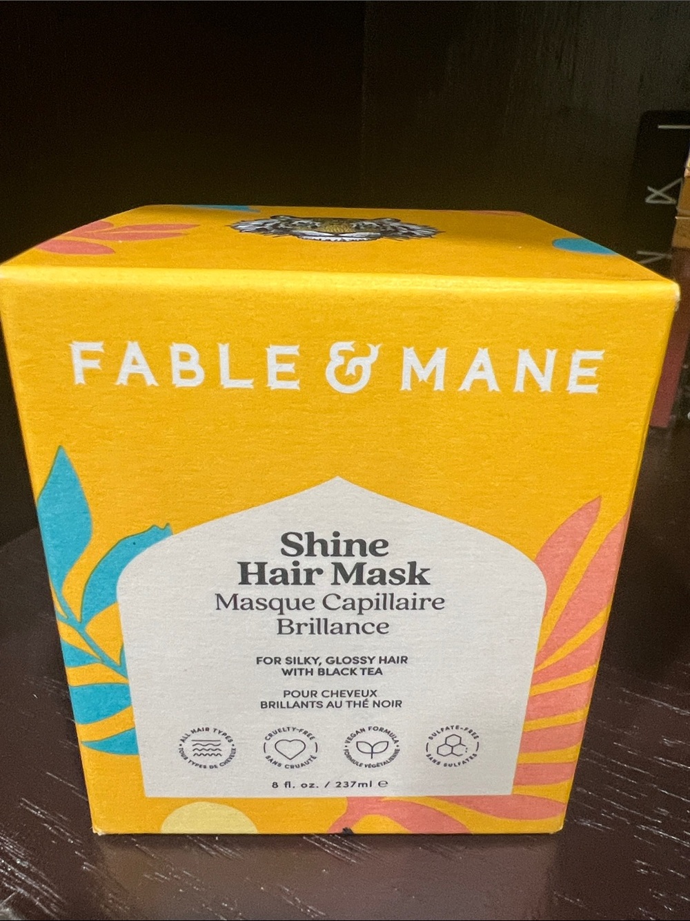 BRAND NEW~Fable & Mane Shine Hair Mask~Full Size~$36